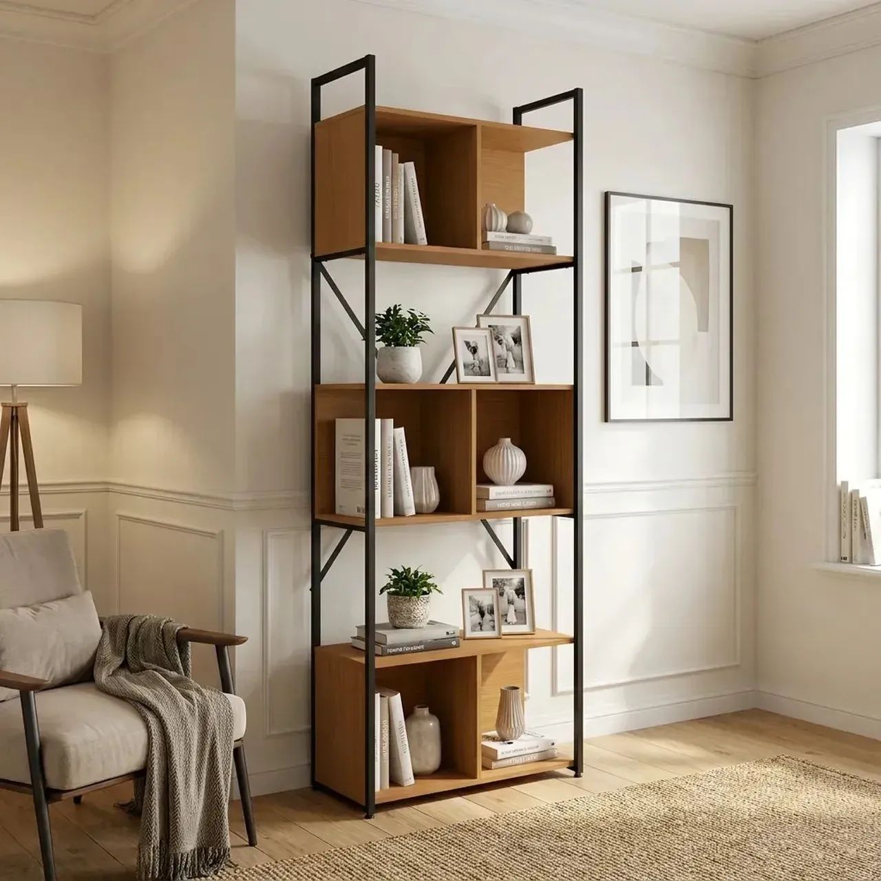 Estante para sala comercial 