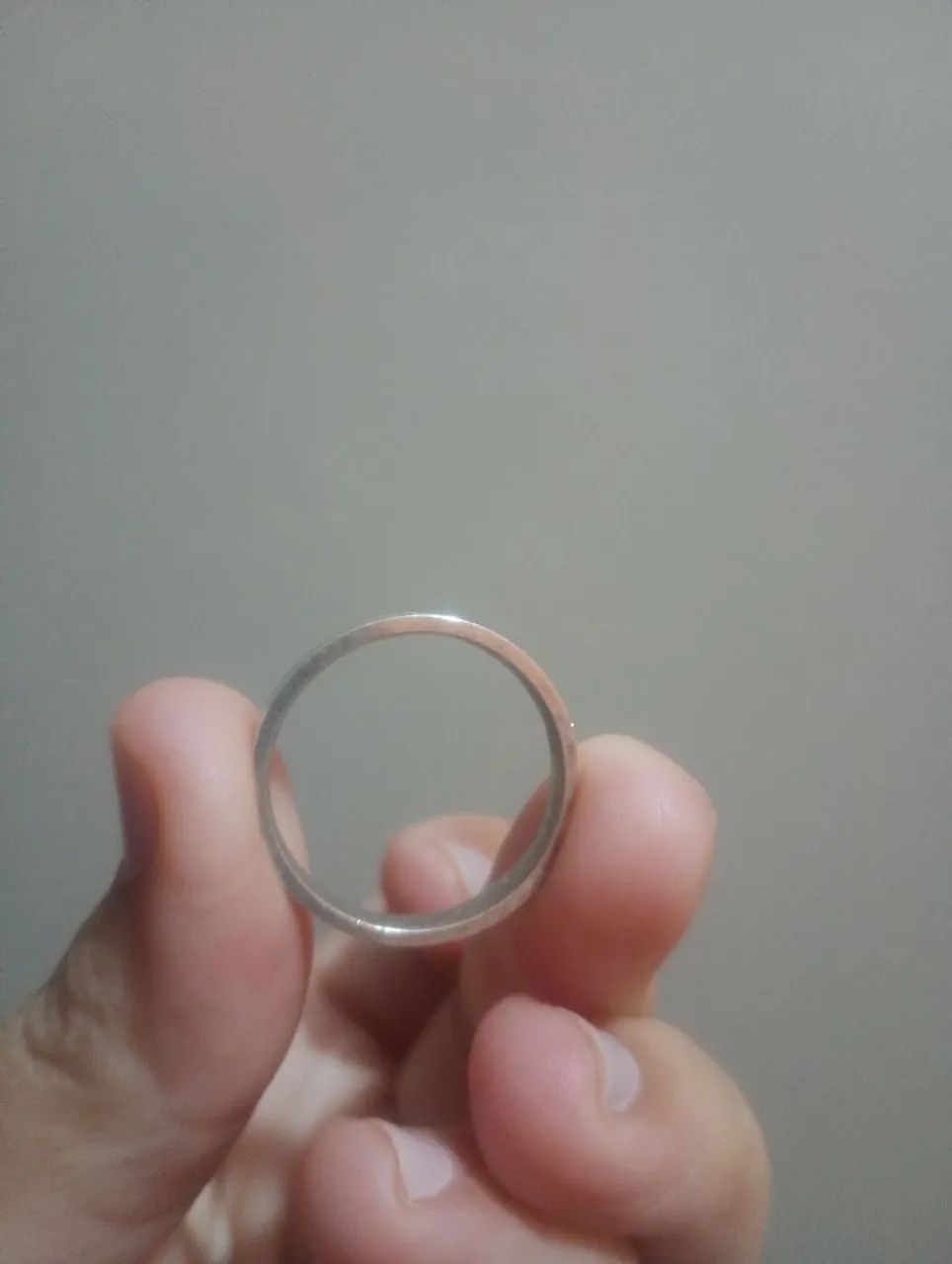 Vendo par de alianças de prata  - Foto 2