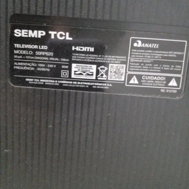 TV Semp TCL - 50RP620 - Foto 3