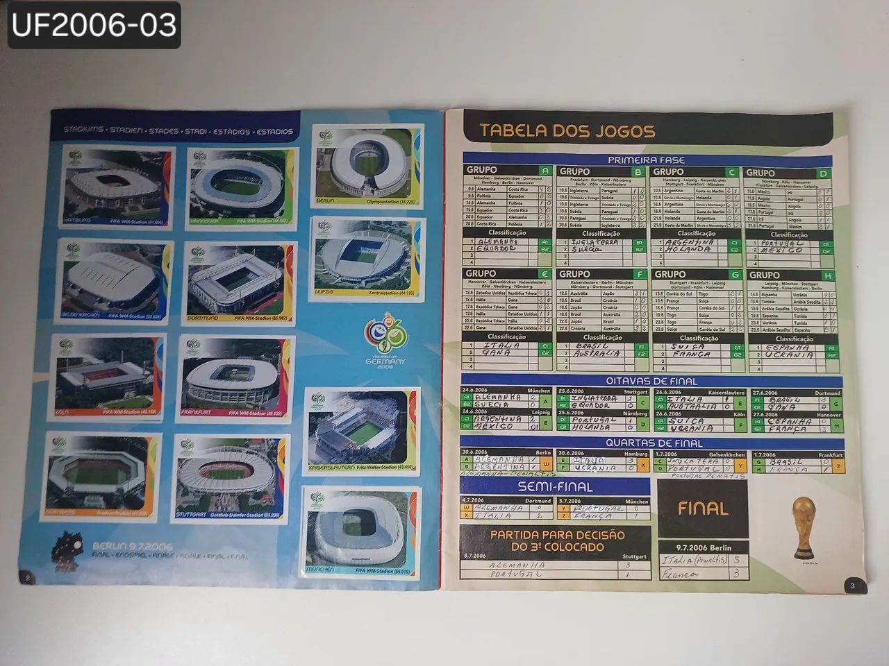 Album 2006 copa do mundo panini - Foto 3