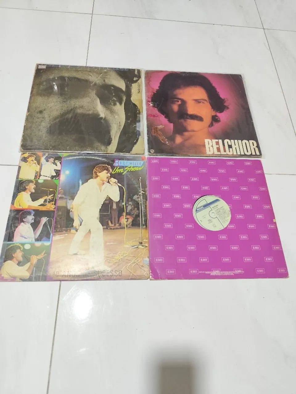 Lote de discos de vinil (LP) - Belchior