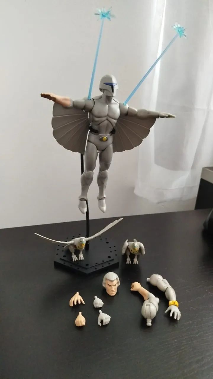 SilverHawks Quicksilver - Marca Super7 - Completo - Foto 3