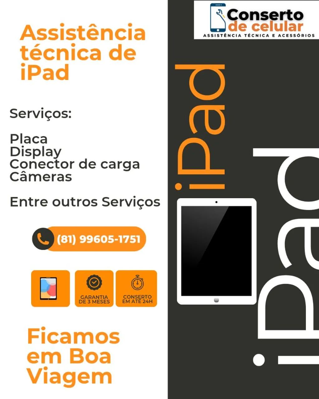 Conserto de iPad