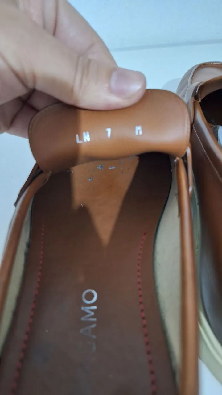 Mocassim marrom Ferragamo Original - Foto 5