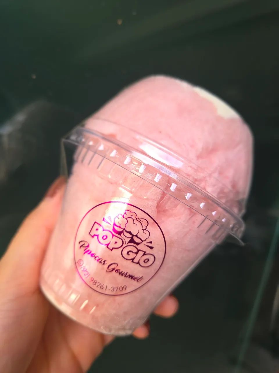 Algodão doce gourmet