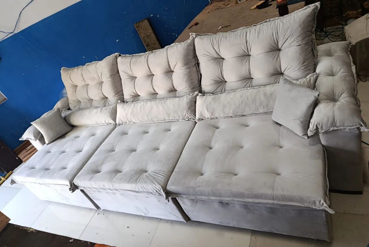 Sofás retrátil e reclinável direto da fábrica  - Foto 2