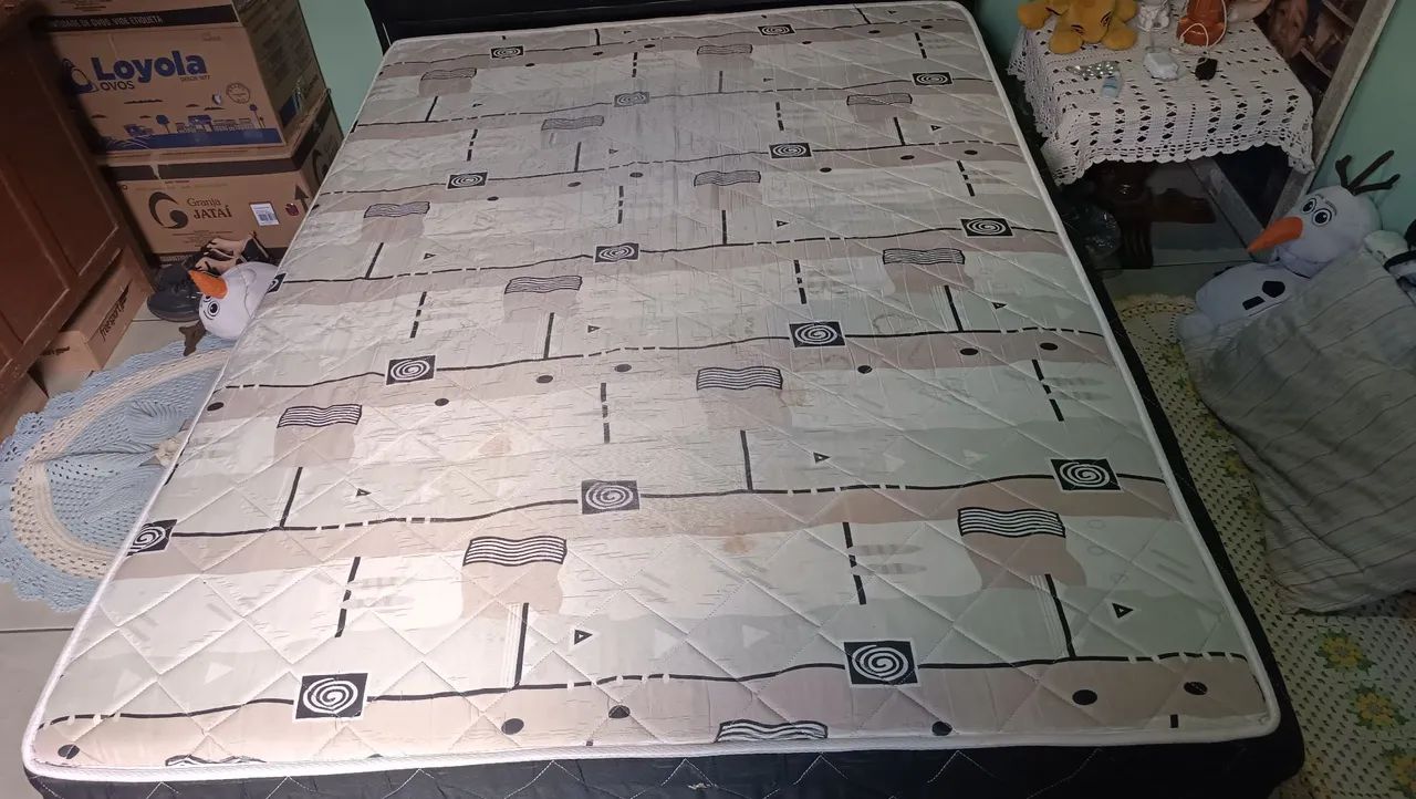 Vendo cama box casal - Foto 2