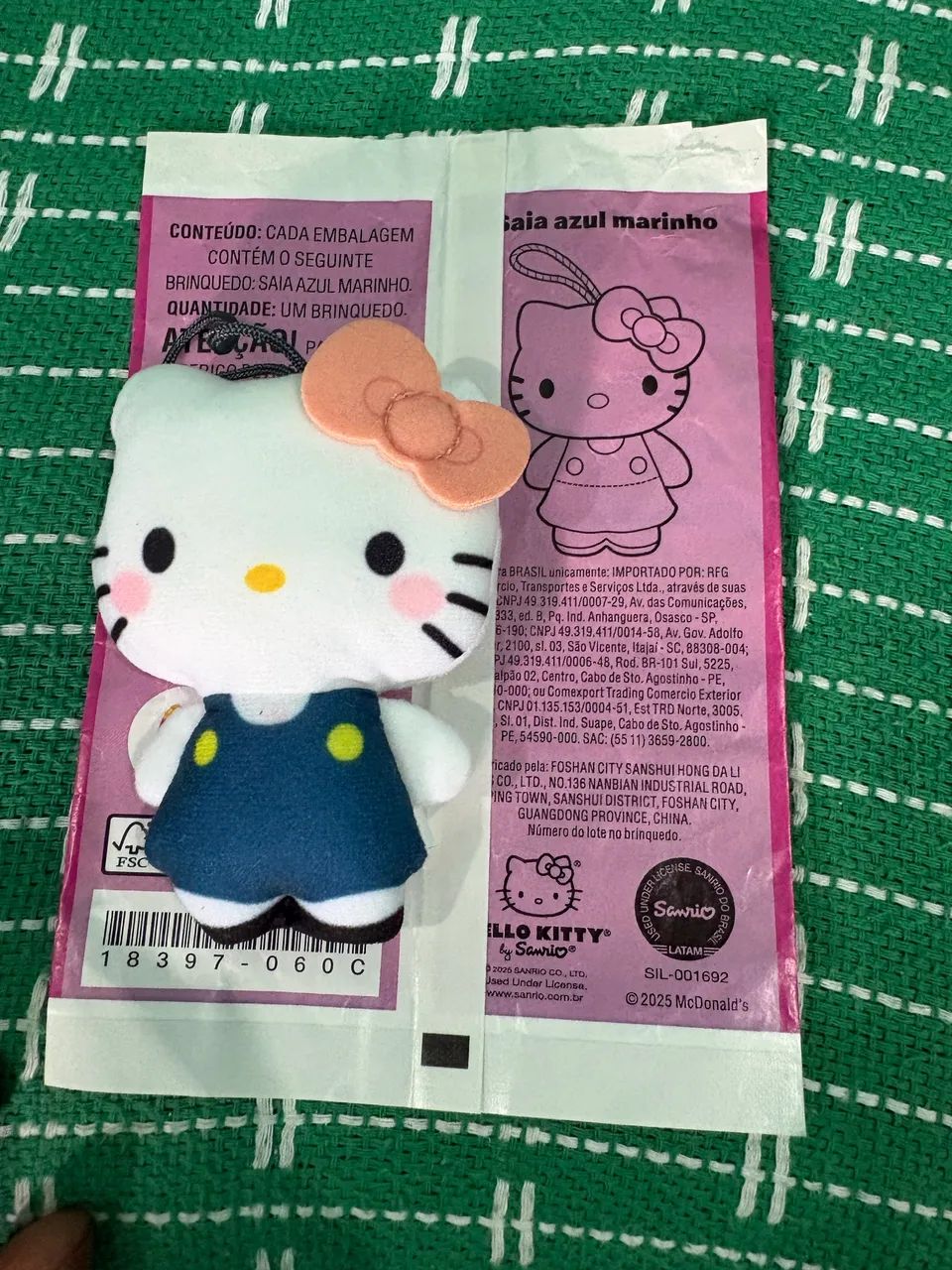 Lote - Hello Kitty, Mc Donalds Mc lanche feliz 