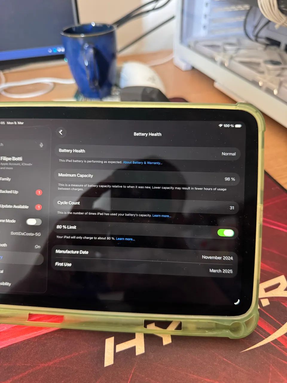 iPad Mini 7a Gen (A17 Pro) 128gb - Foto 4