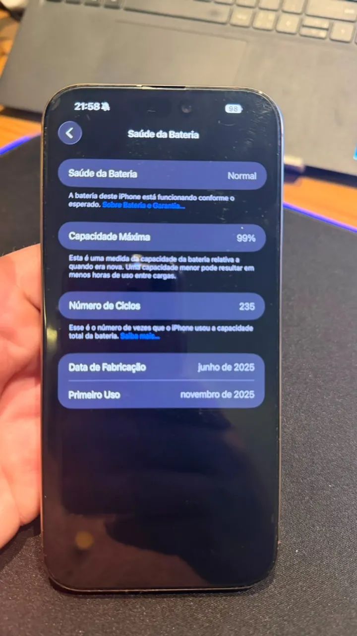 Iphone 16 Pro Max 256 Titânio Desert - Foto 4
