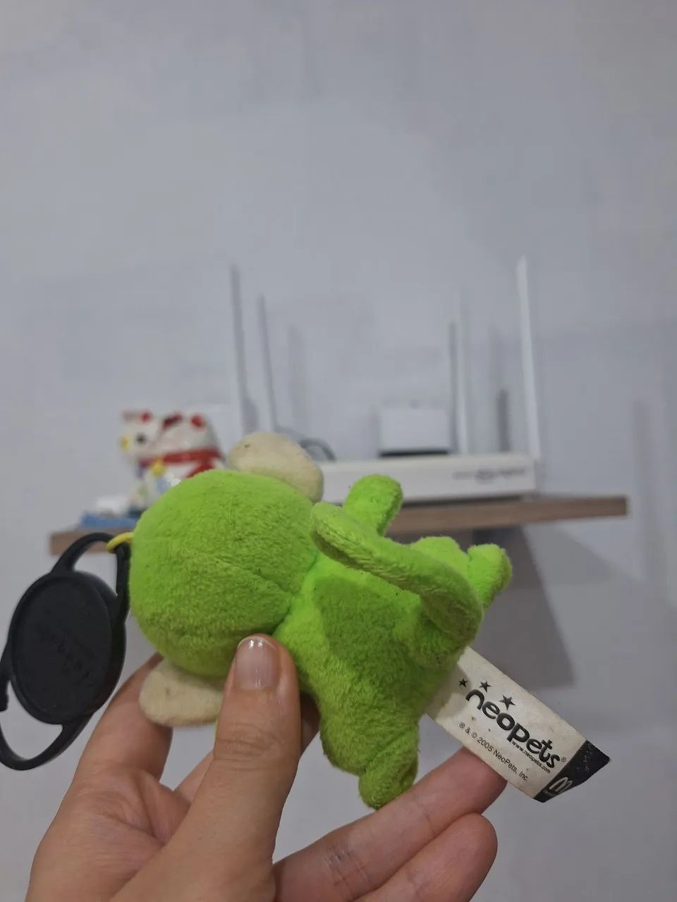 Chaveiro de pelucia Neopets vintage anos 2000 Mynchi - Foto 3