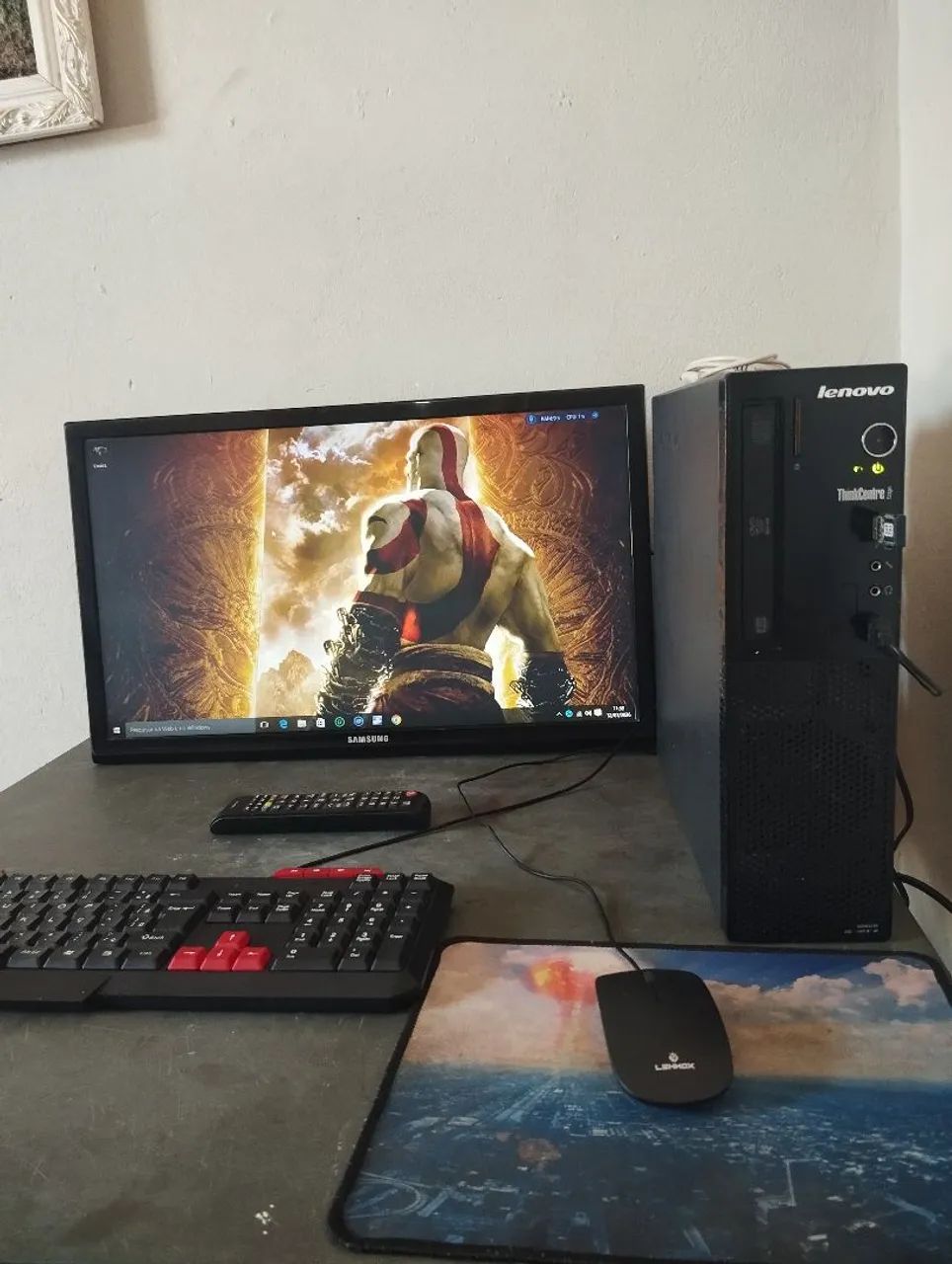 computador completo com monitor tv de 30 polegadas  - Foto 3