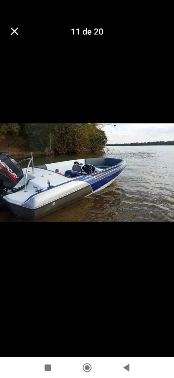 Bass com Mercury 75 HP