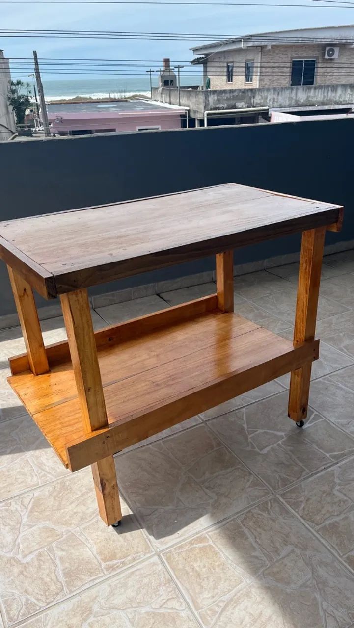Vende-se banco e mesa de madeira  - Foto 3