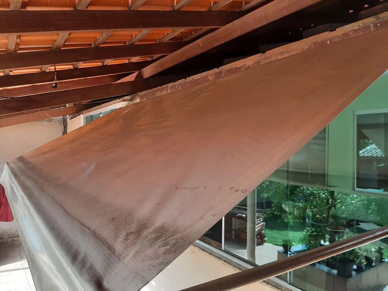 Toldo Retratil 3.45 de largura por 1.90 de altura - Foto 6