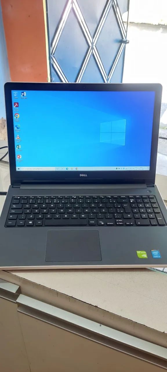 Notebook Dell processador i5 com placa de vídeo e ssd