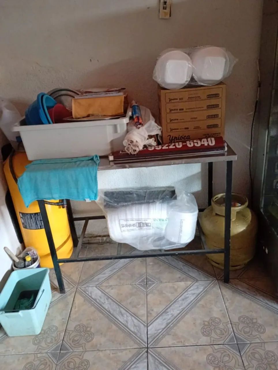 Mesa inox para várias finalidades diferete pra comércio 