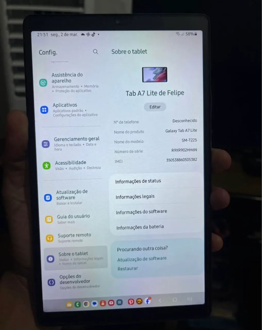 TABLET A7 LITE - Foto 2