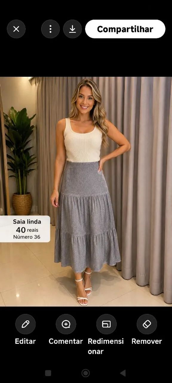 Roupas semi novas 