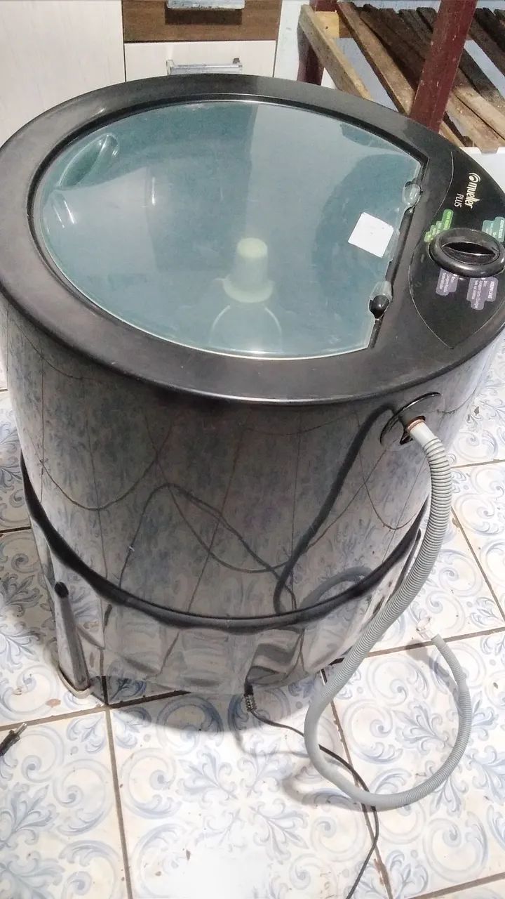 Lavadora plus preta 4,5kg - 220v - Foto 3