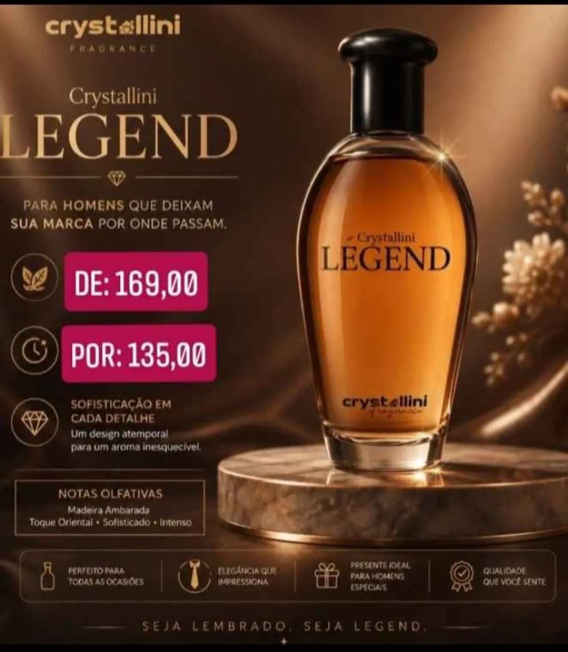 COLÔNIA LEGEND (R$:115,00) - Foto 2