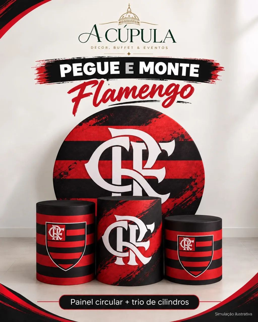 Decoração Pegue e Monte - Foto 4
