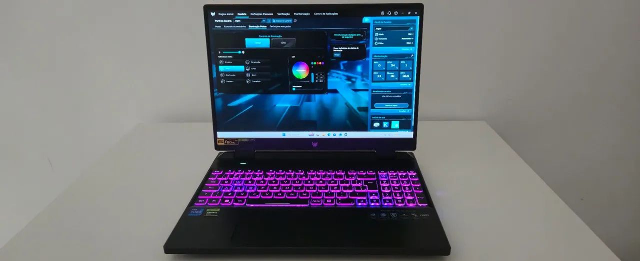 Acer Predator Helios 16 (i7 13ª Gen + RTX 4060) - Estado de Zero!