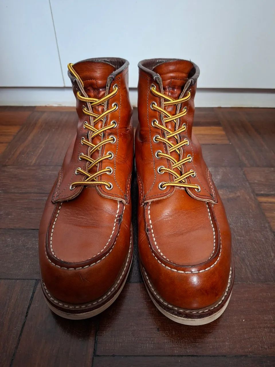 Bota MocToe Red Wing 875 Oro - Foto 2