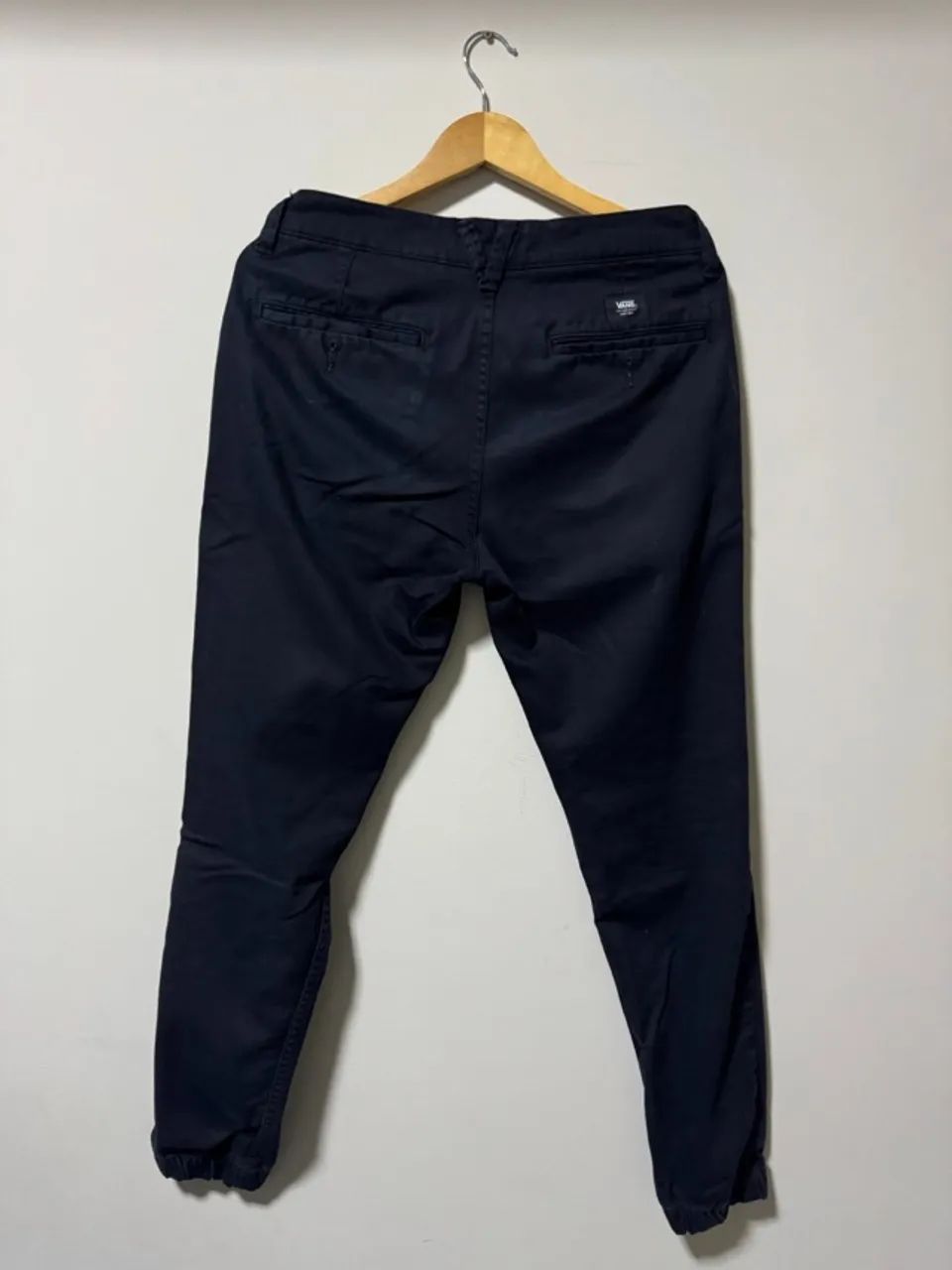 Calça Vans Authentic Chino Slim Jogger Black - Tamanho 38 - Foto 2