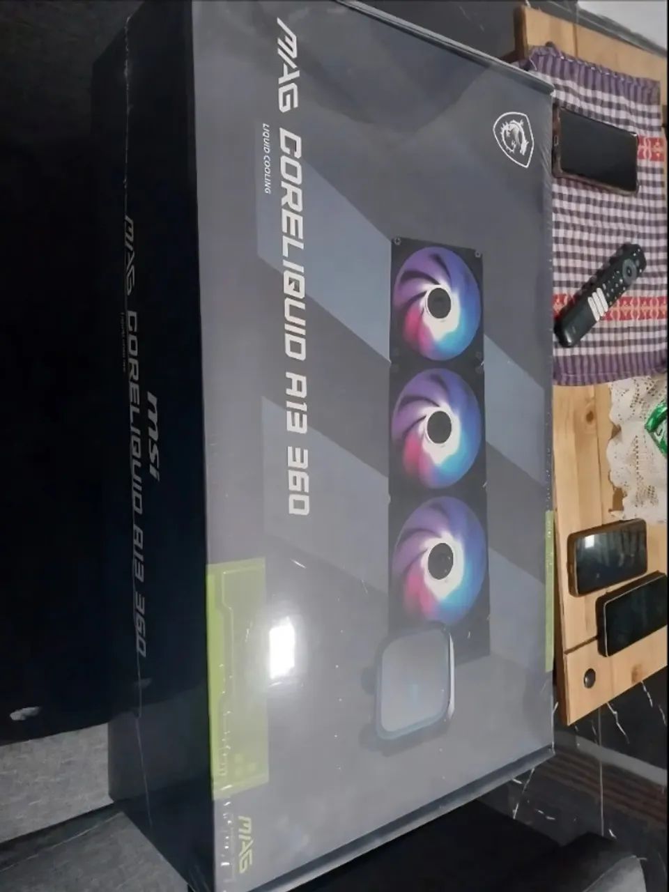 Water Cooler MSI MAG com 3 Fans | 360mm + ARGB GEN2 - Foto 2