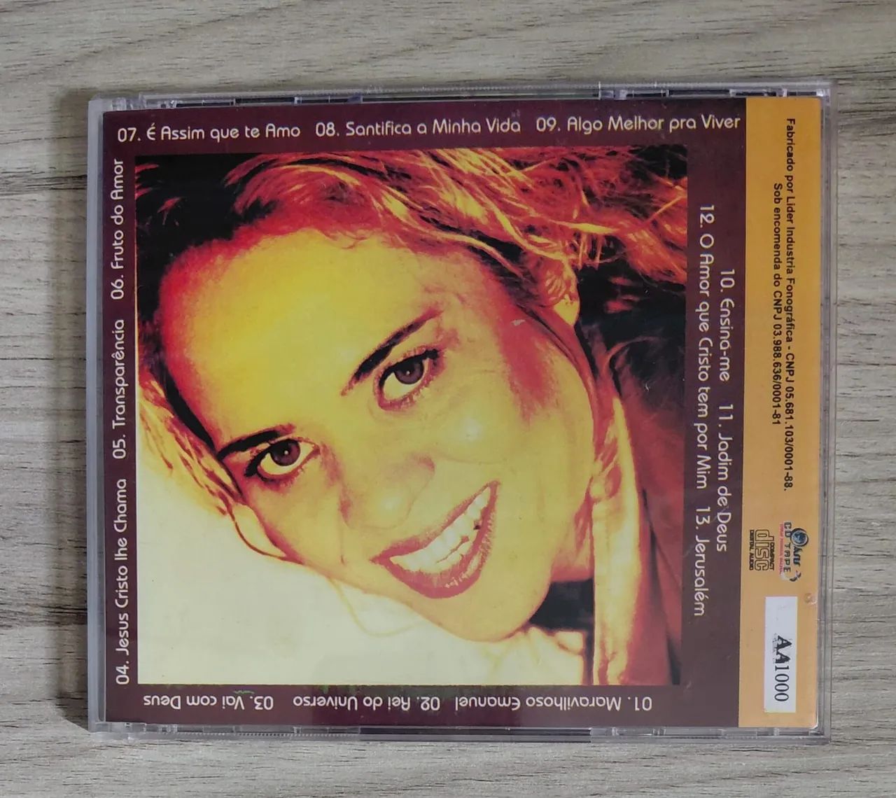 WEBERポスカとCD Cd Vanilda de Paula Essência 1998 - CDs, DVDs etc - Torre, João