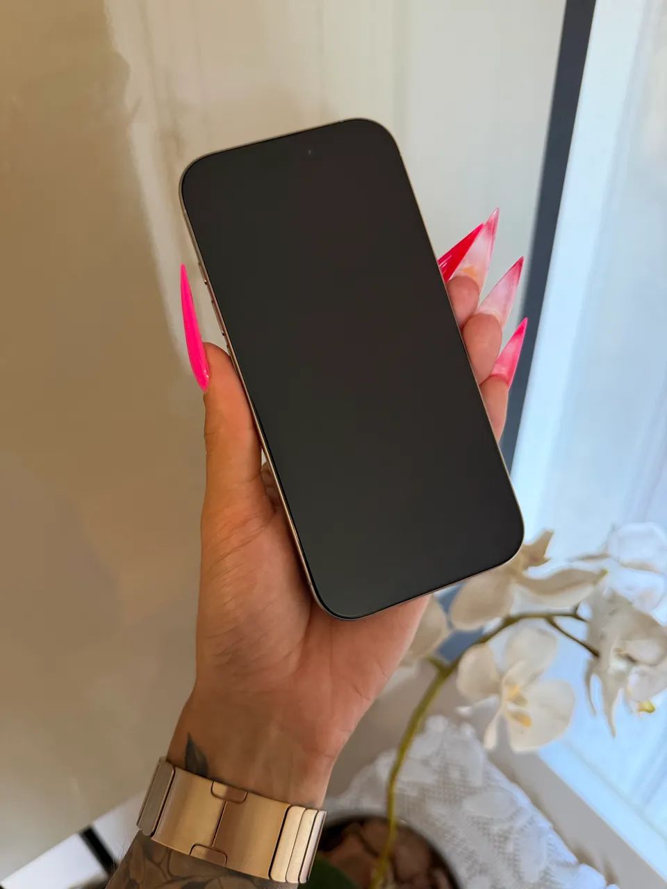 iPhone 16 Pro 256gb Titânio Natural  - Foto 4