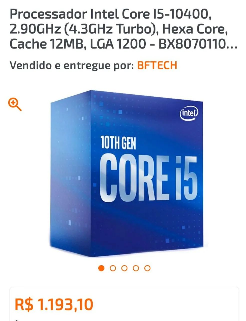 Intel Kit, i5 10400461093306883133445