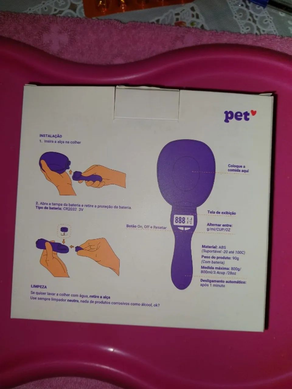 Colher Dosadora Visor Digital LCD - Foto 3