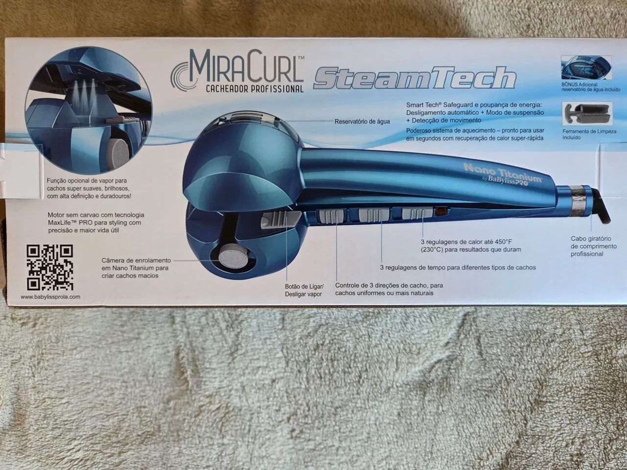 MIRACURL - CACHEADOR PROFISSIONAL  - BABYLISS - NANO TITANIUM - Foto 6
