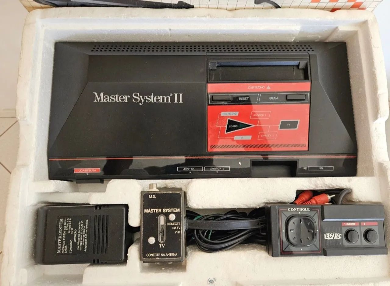 Master System 2 Na Caixa  - Foto 2