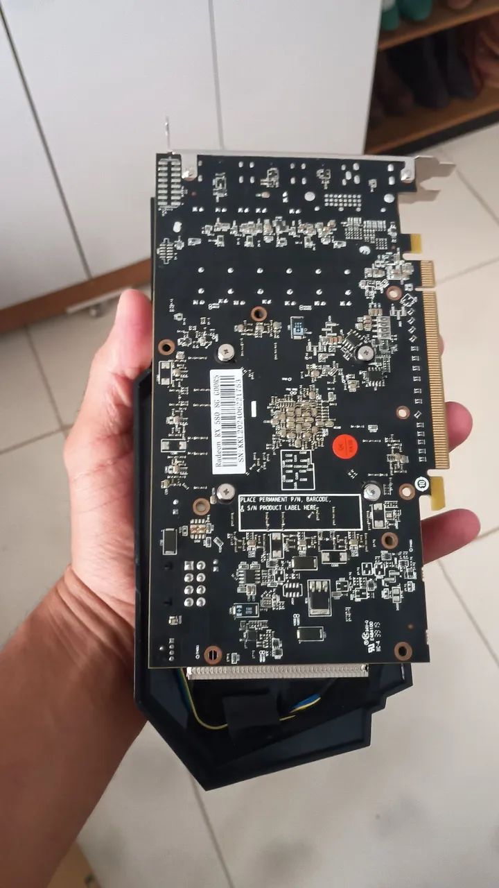 Placa de vídeo rx 580 8gb