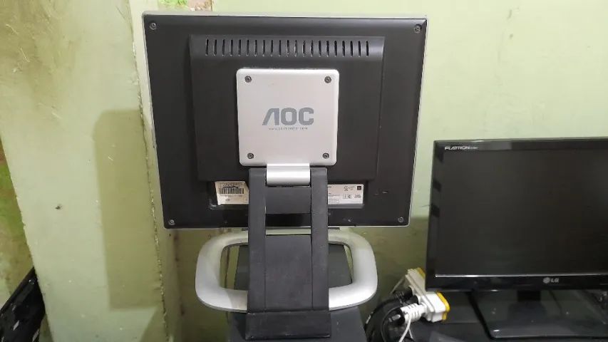 Monitor Lcd 17 Aoc 173p Detalhe - Foto 4