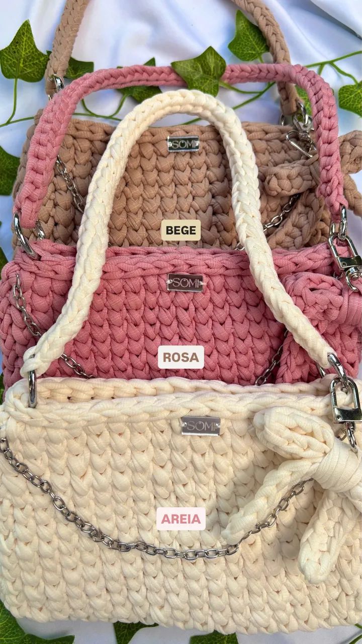 Bolsa de crochê  - Foto 4