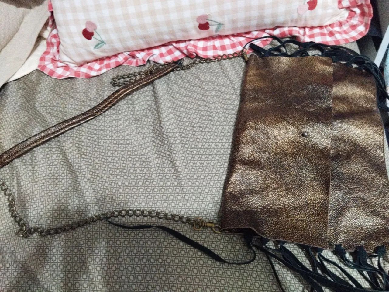 Bolsa jovem de couro  - Foto 2