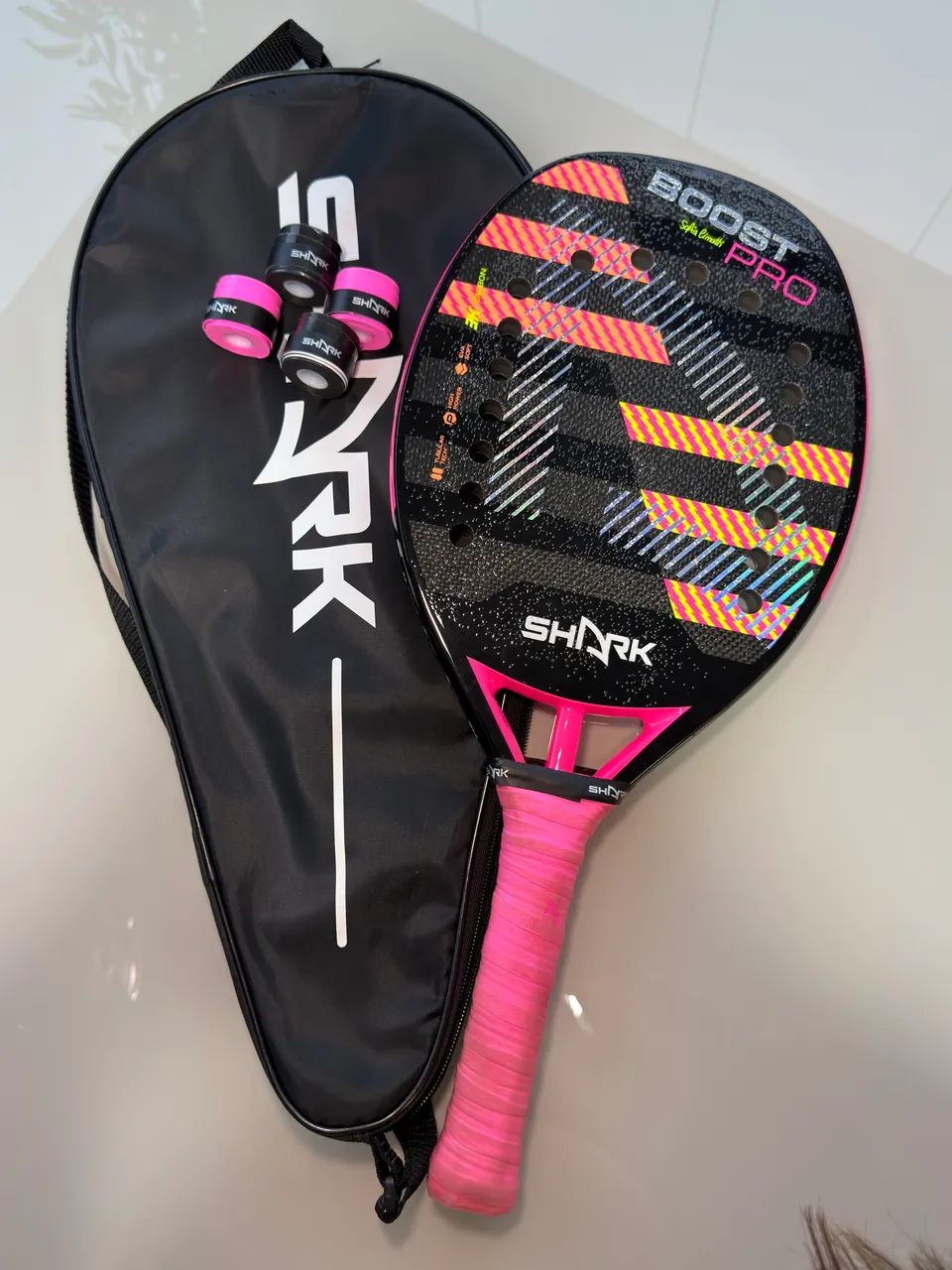 RAQUETE SHARK BOOST SOFIA CIMATTI ? 2024  - Foto 3