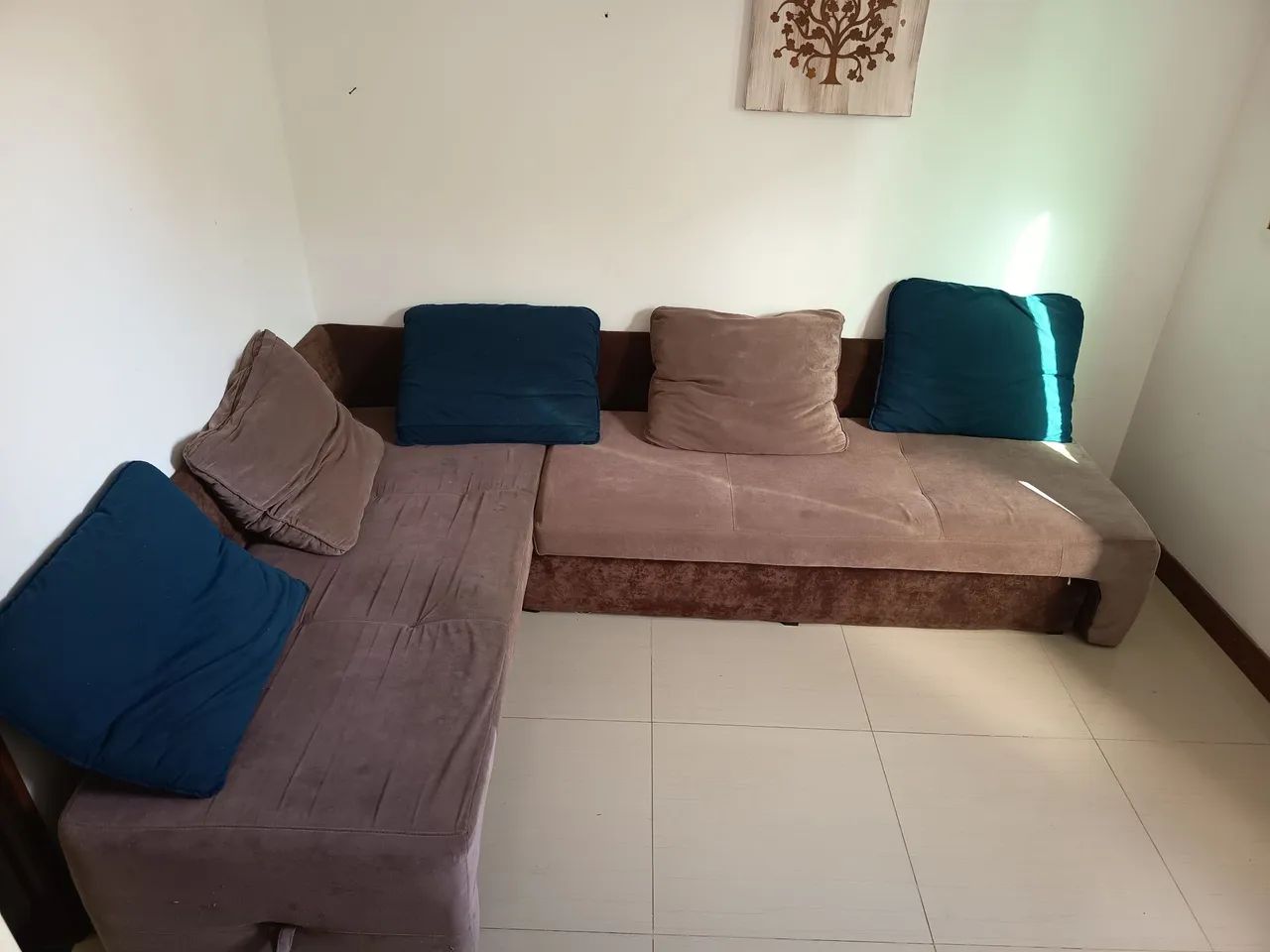 Sofá cama retrátil 