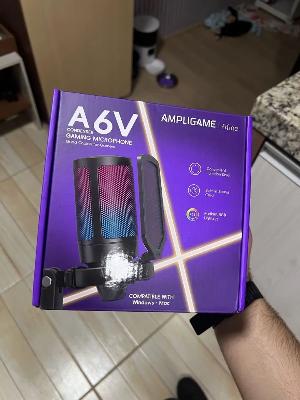 Microfone de alta qualidade 423878229807616000