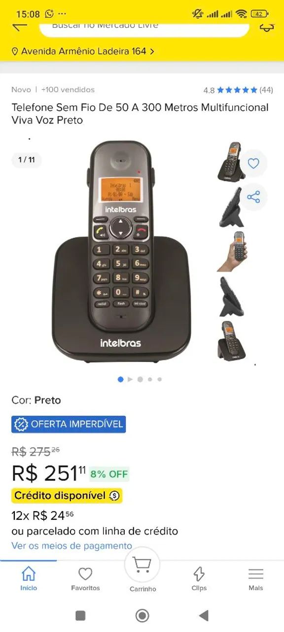 Telefone sem fio - Foto 3