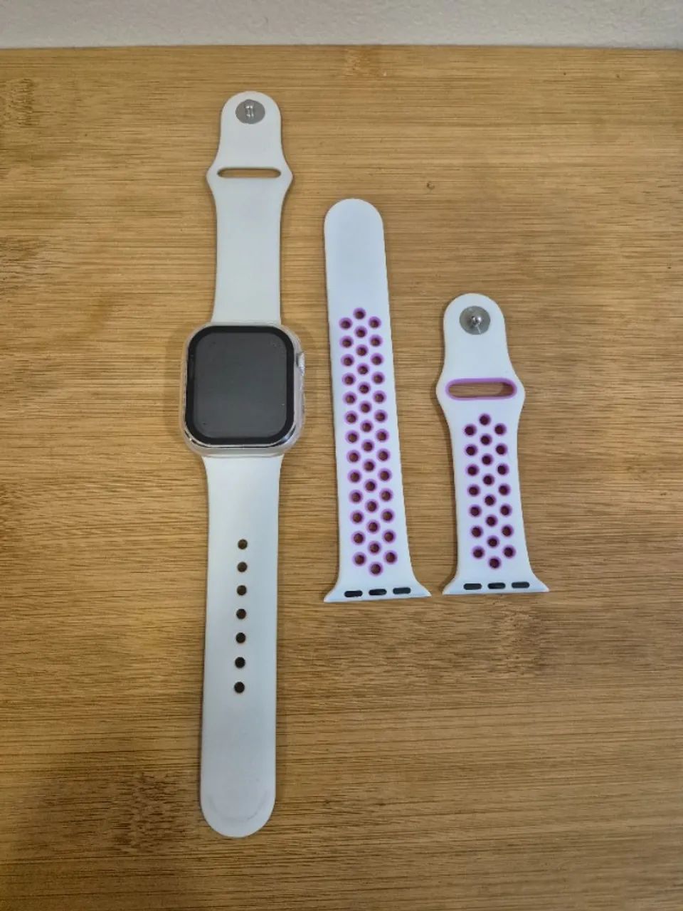 Apple Watch SE 3 40mm GPS+Cellular - LTE - Bateria 100%, 2 pulseiras - Foto 5