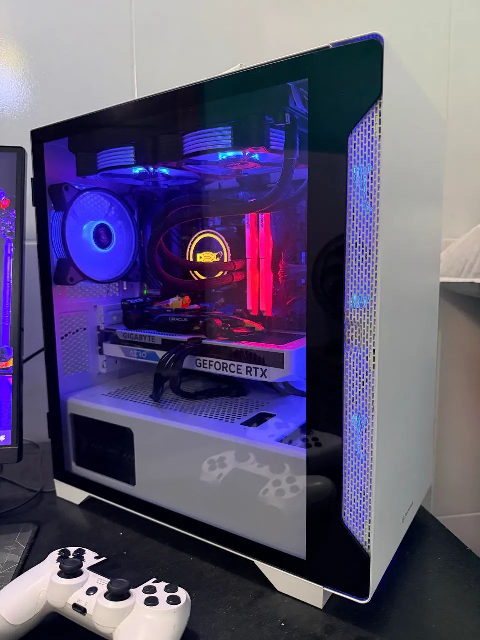 SETUP COMPLETO - PC Gamer Branco - Foto 2