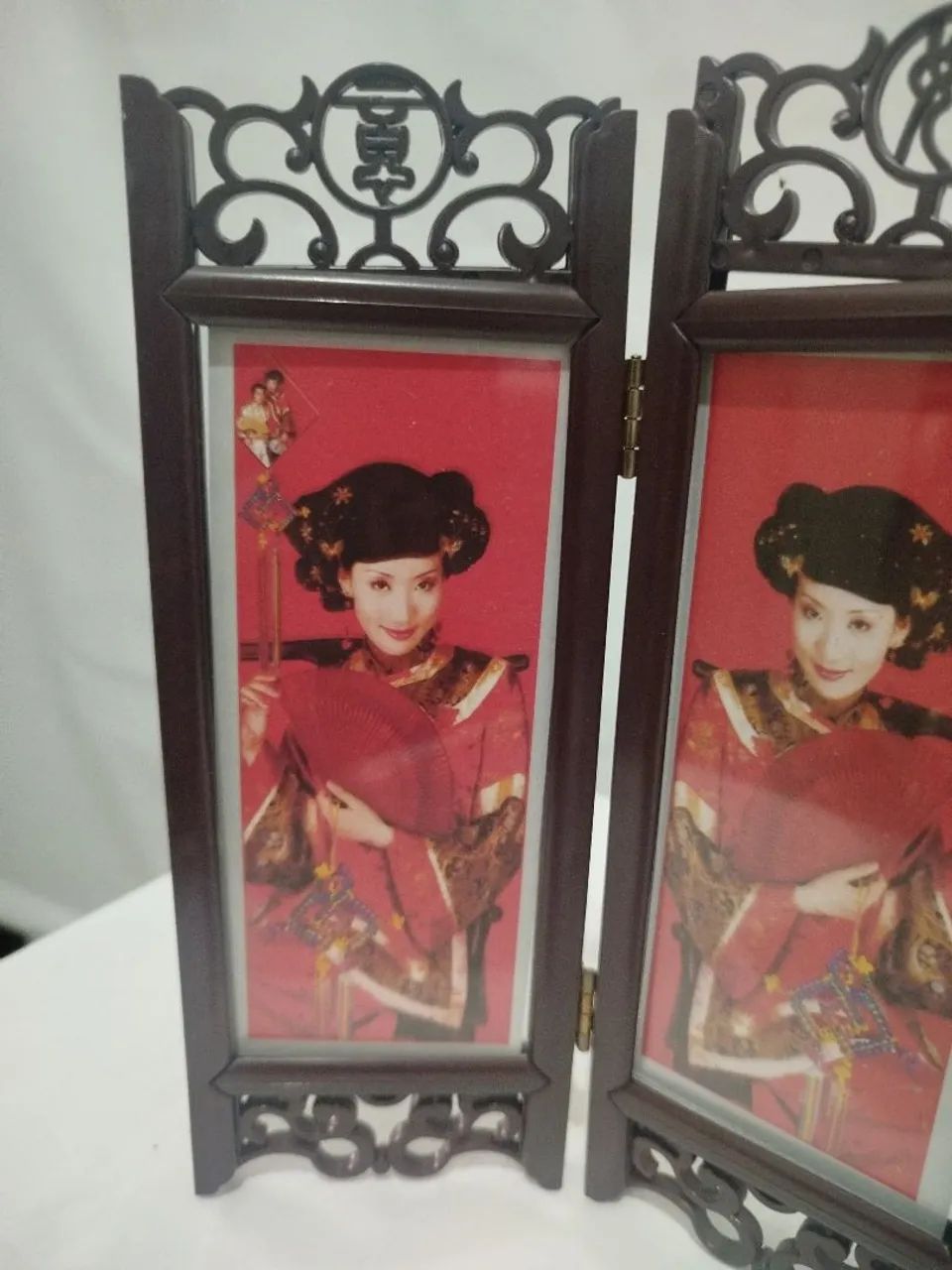 biombo de mesa, oriental. - Foto 4
