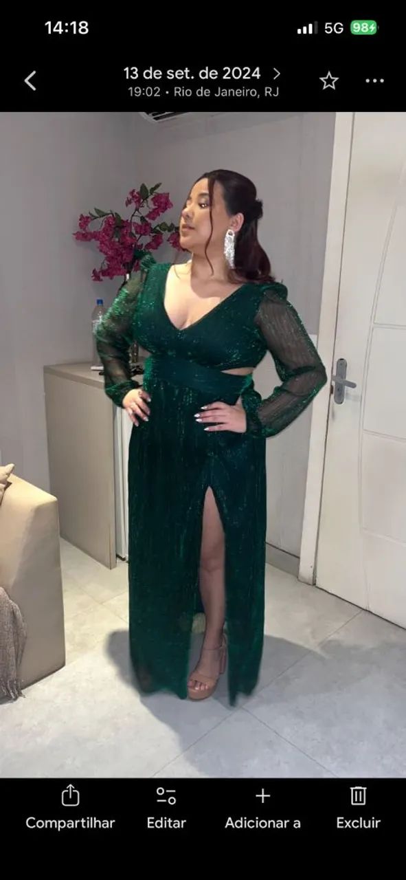 Vestido Verde  - Foto 3