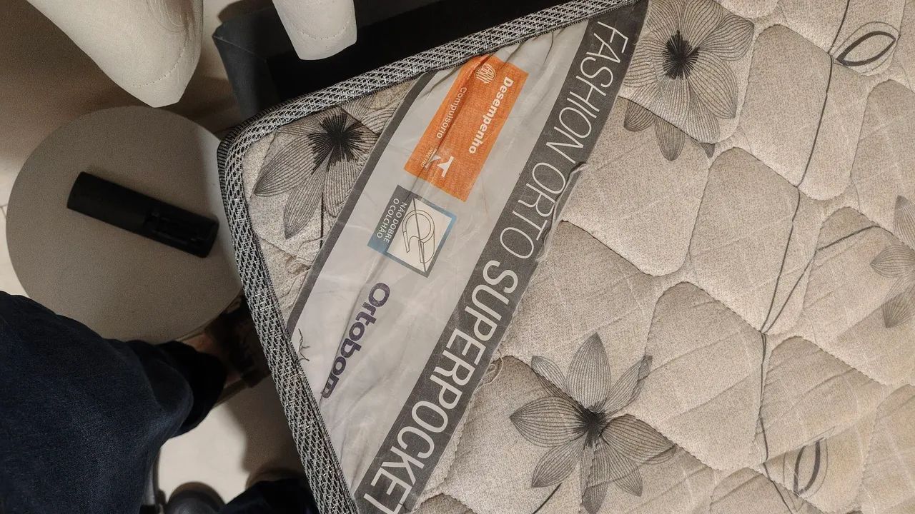 Cama Solteiro Ortobom com Baú  - Foto 4