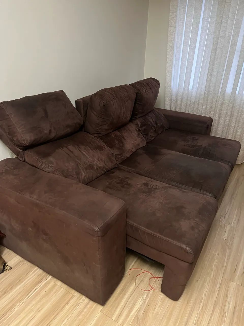 Sofá 3 Lugares Retrátil e Reclinável 